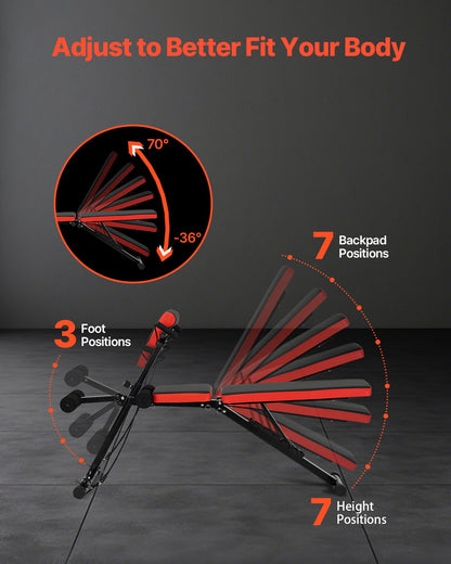 Adjustable Roman Chair for Full-Body Workouts, Supports Up to 300 kg