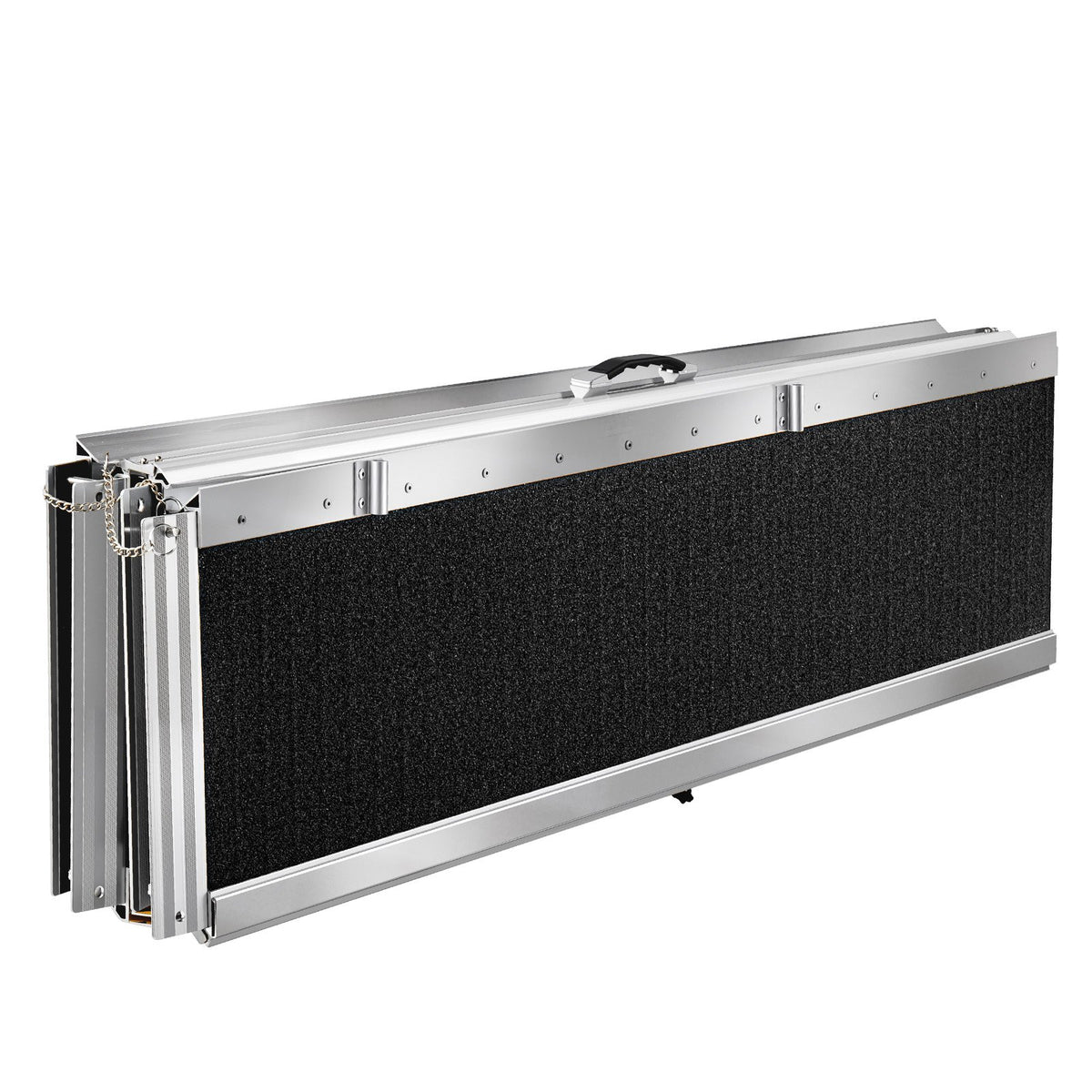 Portable Wheelchair Ramp, 3045 mm, Non-Slip Aluminum Folding Handicap Ramp for Wheelchair, 800 lbs Capacity, Door Threshold Ramps for Home Steps, Stairs, Entry, Threshold, Doorways, Scooter