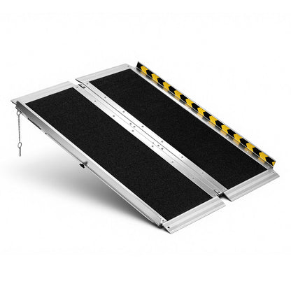 Portable Wheelchair Ramp, 915 mm, Non-Slip Aluminum Folding Handicap Ramp for Wheelchair, 800 lbs Capacity, Door Threshold Ramps for Home Steps, Stairs, Entry, Threshold, Doorways, Scooter, Curb