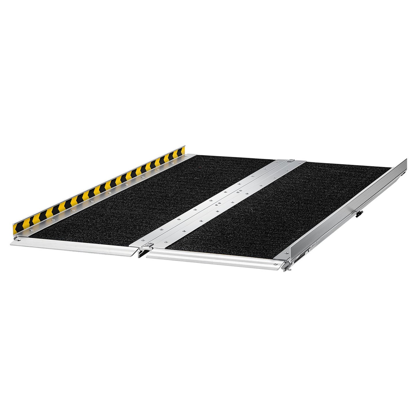 Portable Wheelchair Ramp, 1219.2 mm, Non-Slip Aluminum Folding Handicap Ramp for Wheelchair, 800 lbs Capacity, Door Threshold Ramps for Home Steps, Stairs, Entry, Threshold, Doorways, Scooter