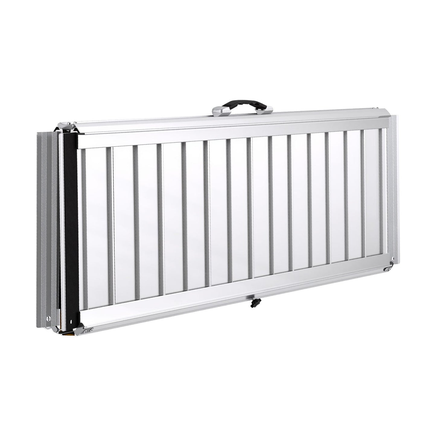 Portable Wheelchair Ramp, 1219.2 mm, Non-Slip Aluminum Folding Handicap Ramp for Wheelchair, 800 lbs Capacity, Door Threshold Ramps for Home Steps, Stairs, Entry, Threshold, Doorways, Scooter