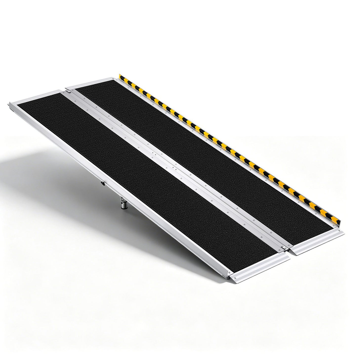 Portable Wheelchair Ramp, 1830 mm, Non-Slip Aluminum Folding Handicap Ramp for Wheelchair, 800 lbs Capacity, Door Threshold Ramps for Home Steps, Stairs, Entry, Threshold, Doorways, Scooter