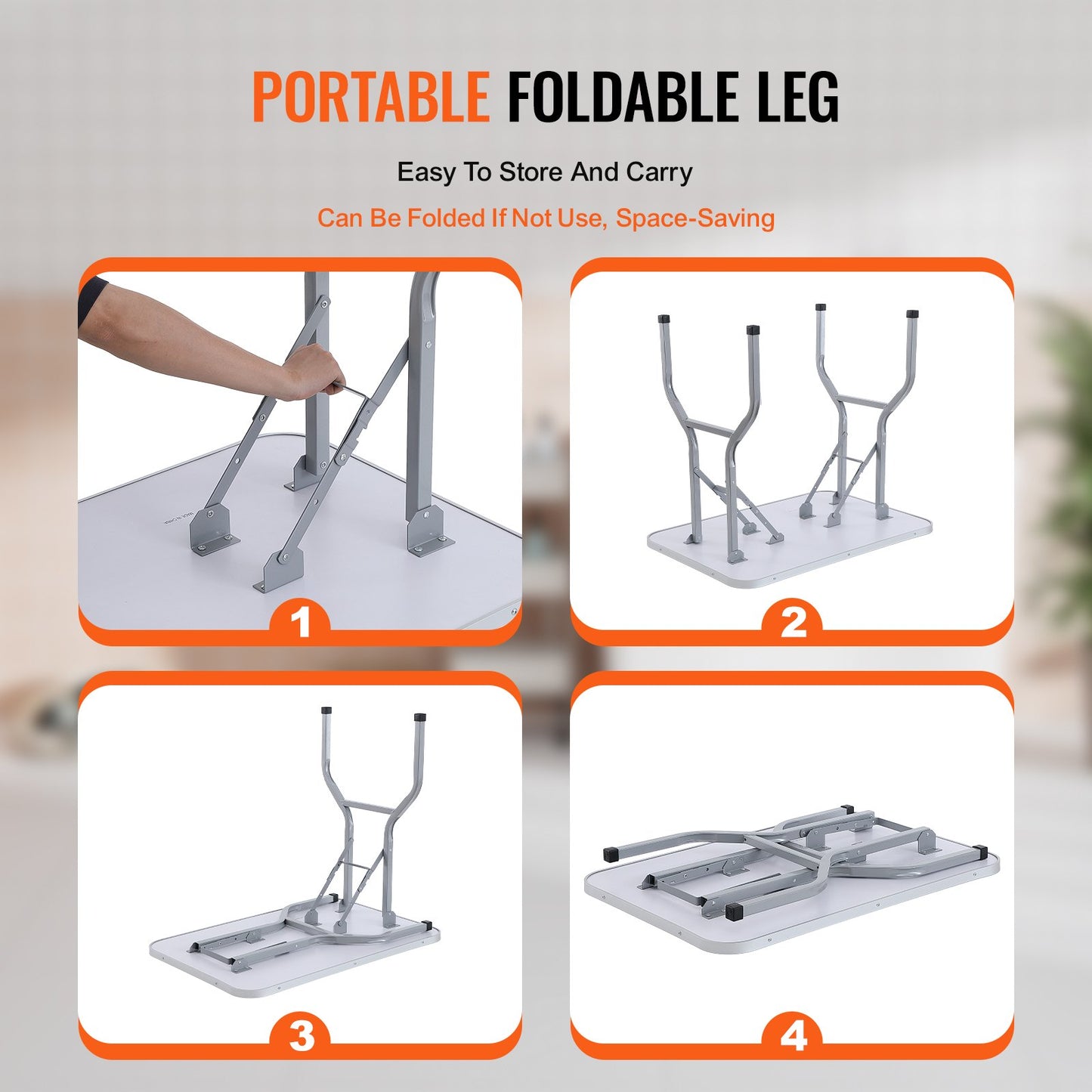 VEVOR Pet Grooming Table Arm with Clamp, 915 x 610mm Dog Grooming Station, Foldable