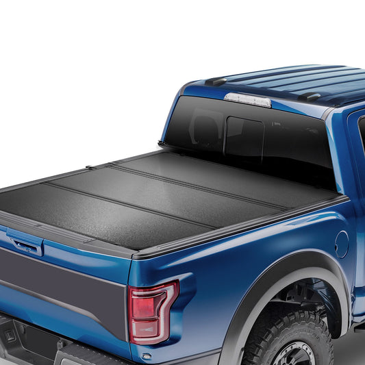 VEVOR Tri-Fold Truck Bed Tonneau Cover, Compatible with 2015-2024 Ford F-150, Lightning,