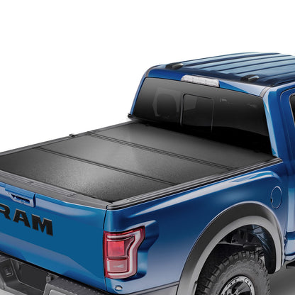 VEVOR Tri-Fold Truck Bed Tonneau Cover, Compatible with 2015-2024 Ford F-150, 2004
