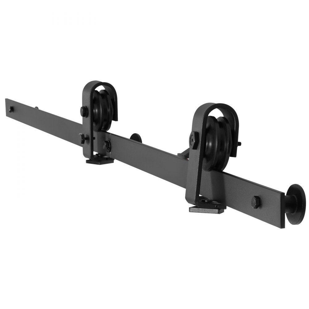 VEVOR Bi-Folding Sliding Barn Door Hardware Track Kit 52" for Two 24" Doors