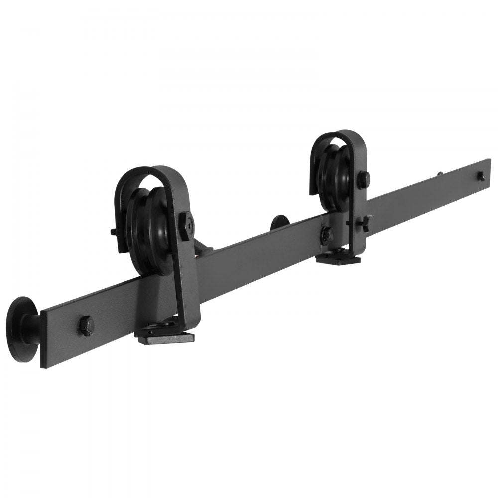 VEVOR Bi-Folding Sliding Barn Door Hardware Track Kit 52" for Two 24" Doors