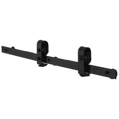 Bi-Folding Sliding Barn Door Hardware Track Kit 36" for Two 16" Doors