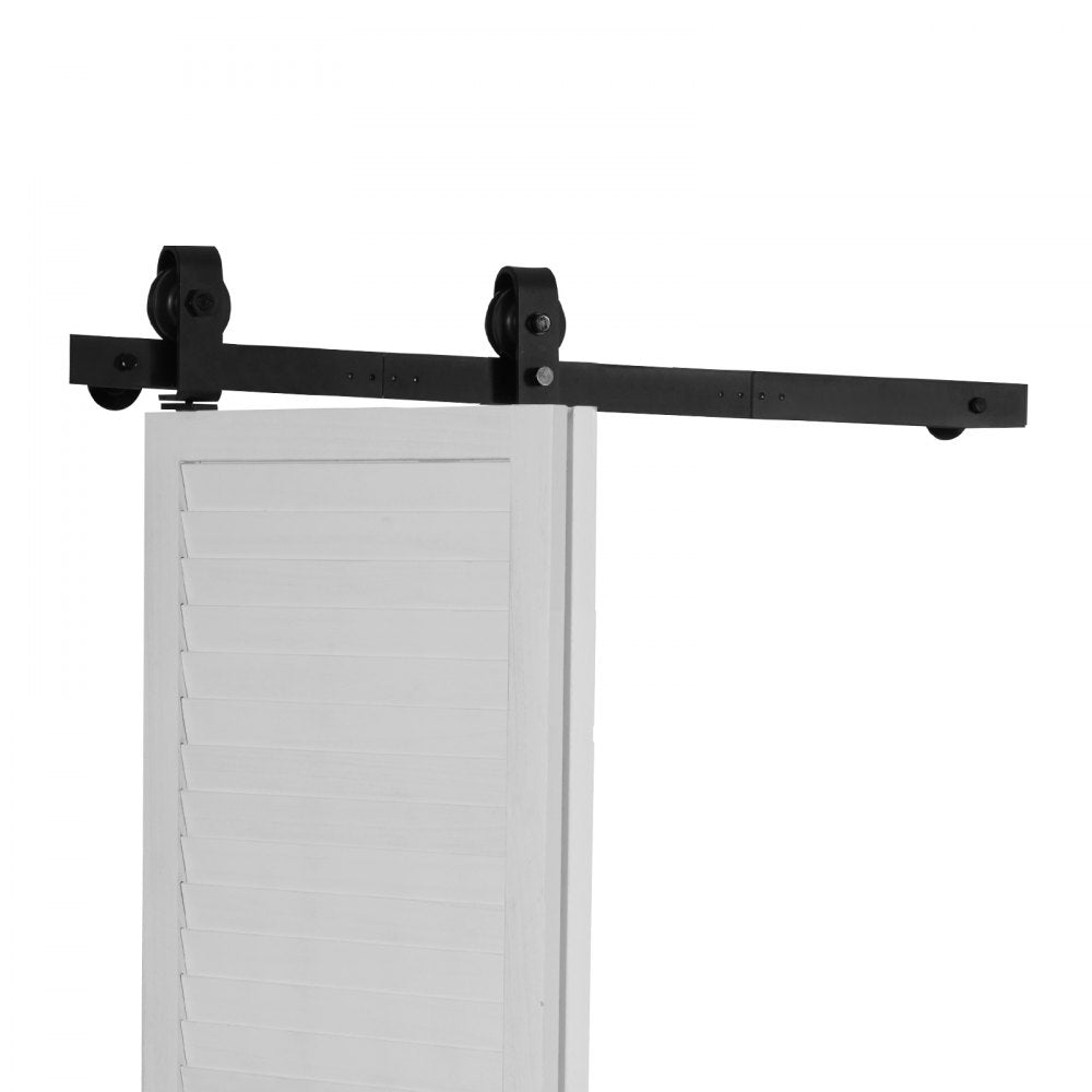 Bi-Folding Sliding Barn Door Hardware Track Kit 36" for Two 16" Doors