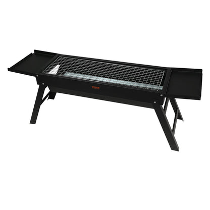 Foldable Compact Charcoal Grill for Outdoor Camping and Travel (85x23.7x30 cm)