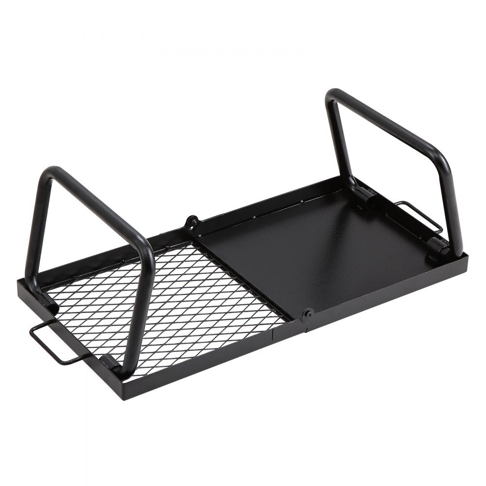 VEVOR Folding Campfire Grill Portable Camping Fire Pit Steel Outdoor BBQ Picnic