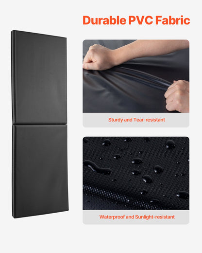 VEVOR Gym Wall Padding Waterproof Basketball Mat 5 cm Thick Foam Court Garage