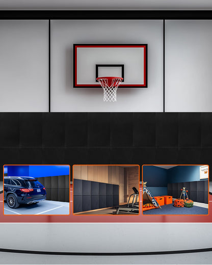 VEVOR Gym Wall Padding Waterproof Basketball Mat 5 cm Thick Foam Court Garage