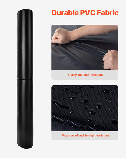 Basketball Pole Pad, 71 inch Tall and 1.2 inch Thick Heavy Duty Wrap Around Pole Padding, Fits 2-6.3 Round & 4.5x4.5 inch Square Pole, All-weather Waterproof Protective Pad for Basement Garage
