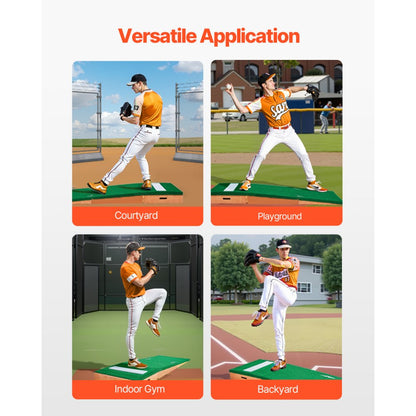 VEVOR 85 in Pitching Mound Portable Pitcher Mound Baseball Softball Training