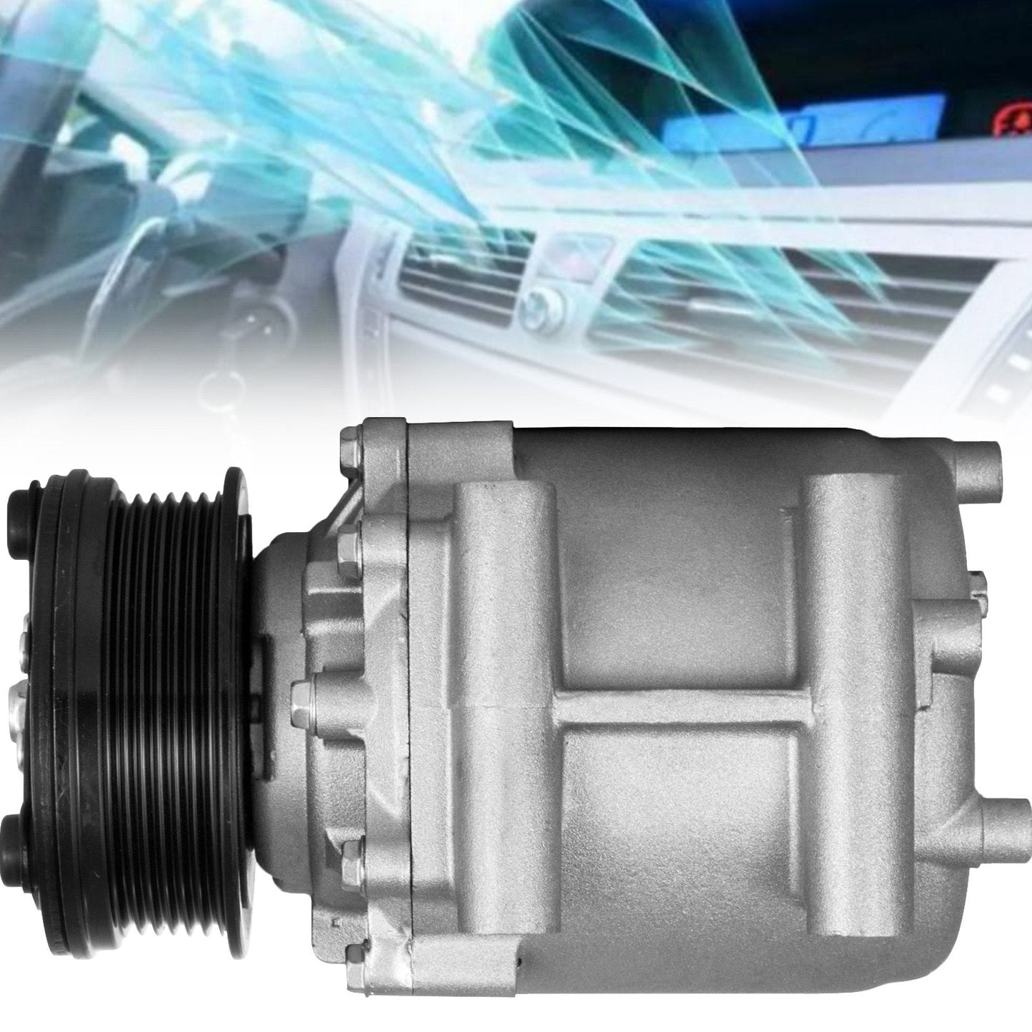 A/C Compressor Clutch for Ford & Lincoln 2001-2007, Aluminum, 5.89 kg, 12V