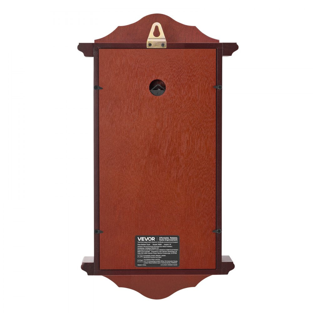 Grandfather Clock Vintage Pendulum Clock 457.2 mm with Quartz Movement