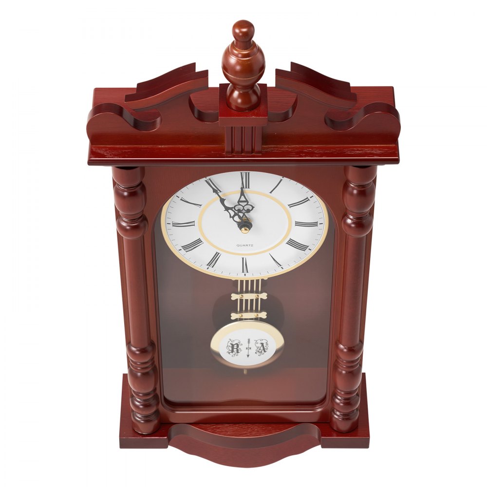 Grandfather Clock Vintage Pendulum Clock 589.3 mm with Quartz Movement