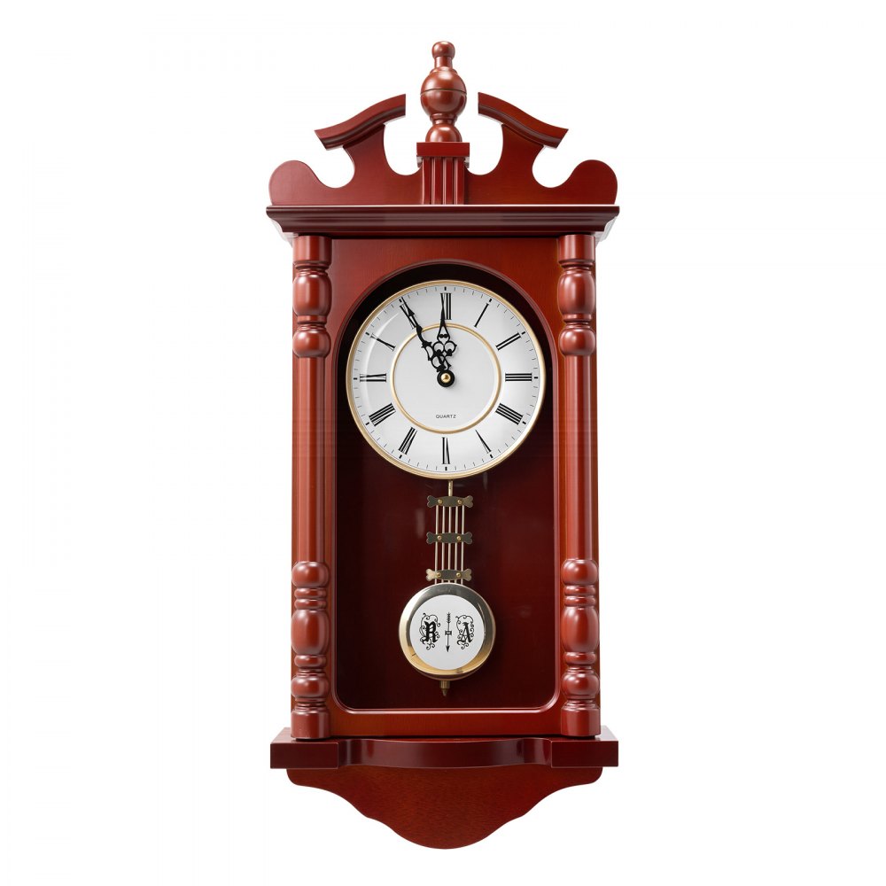 Grandfather Clock Vintage Pendulum Clock 589.3 mm with Quartz Movement