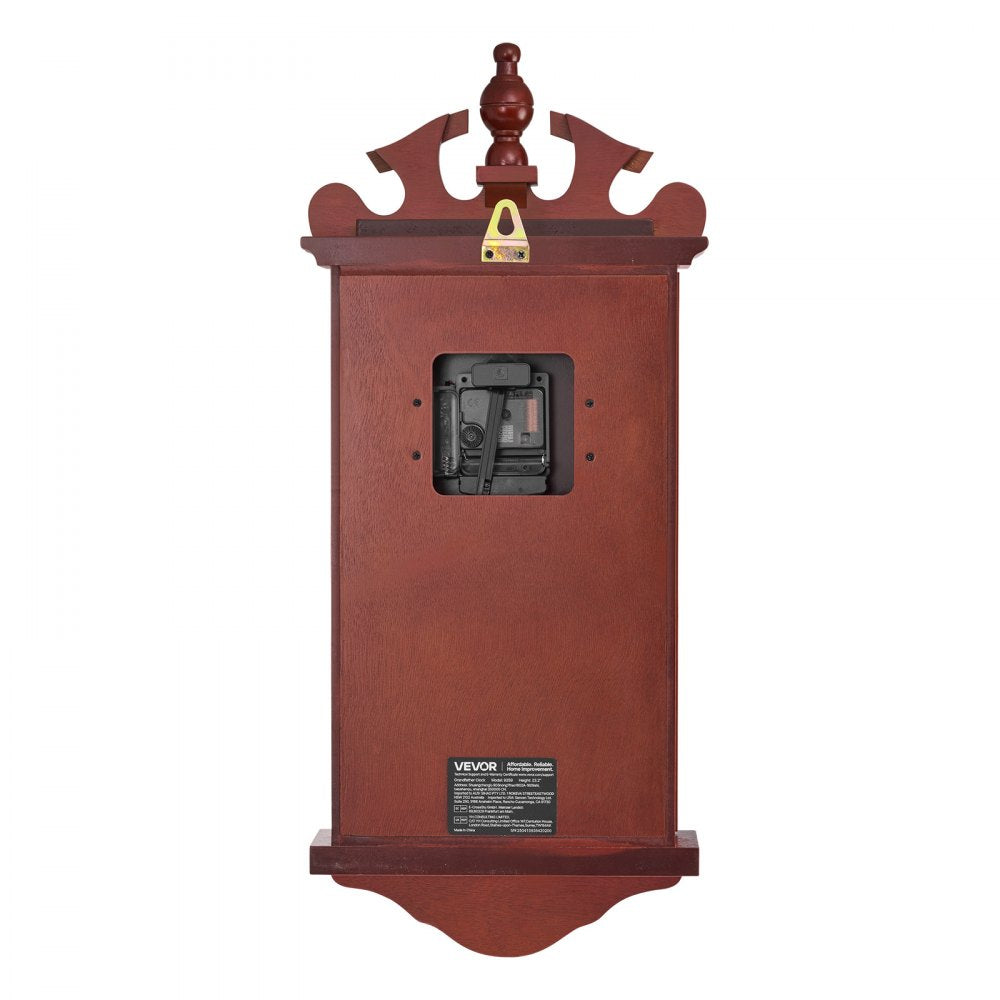 Grandfather Clock Vintage Pendulum Clock 589.3 mm with Quartz Movement
