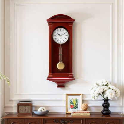 Grandfather Clock Vintage Pendulum Clock 678.2 mm with Quartz Movement