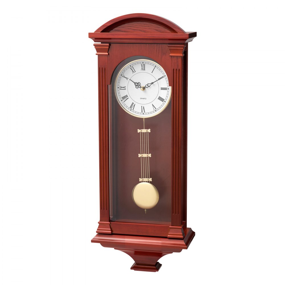 Grandfather Clock Vintage Pendulum Clock 678.2 mm with Quartz Movement