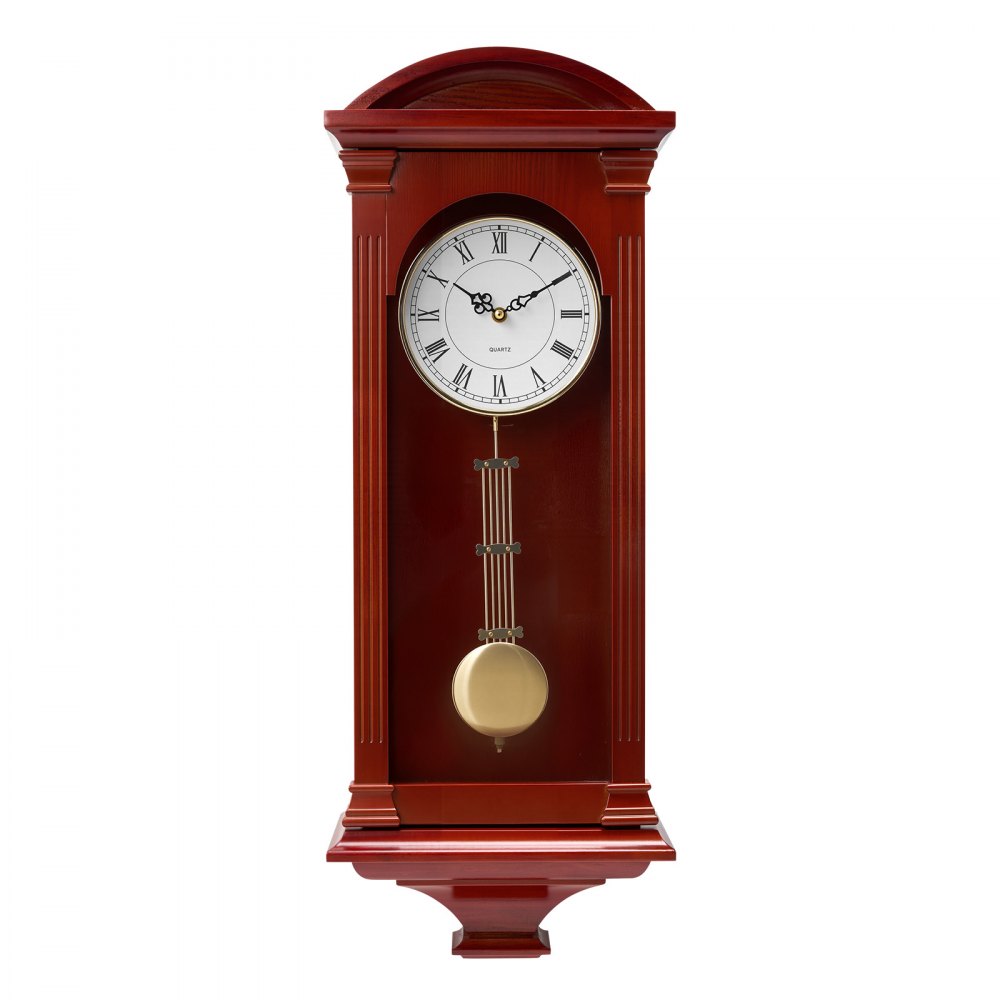 Grandfather Clock Vintage Pendulum Clock 678.2 mm with Quartz Movement