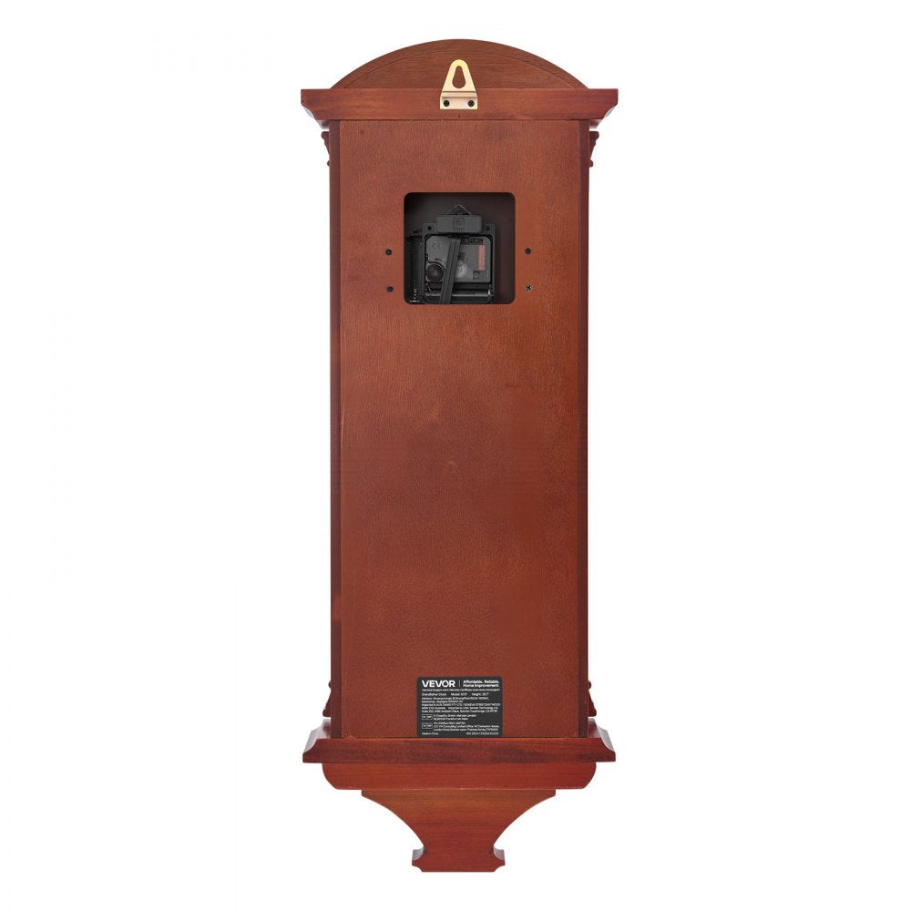 Grandfather Clock Vintage Pendulum Clock 678.2 mm with Quartz Movement