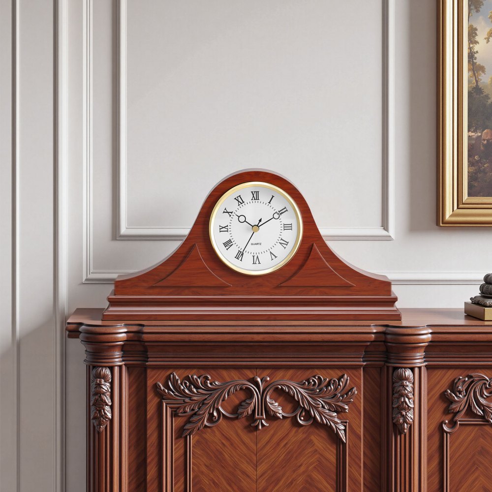 Grandfather Clock Retro-Style Mantel Clock 162.5 mm with Quartz Movement