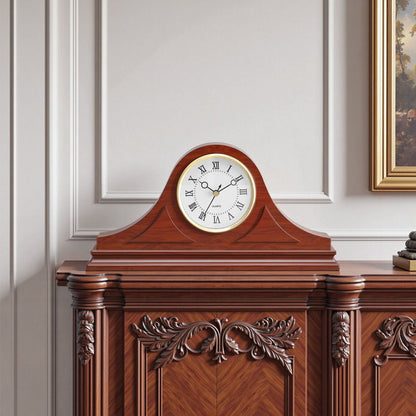 Grandfather Clock Retro-Style Mantel Clock 162.5 mm with Quartz Movement