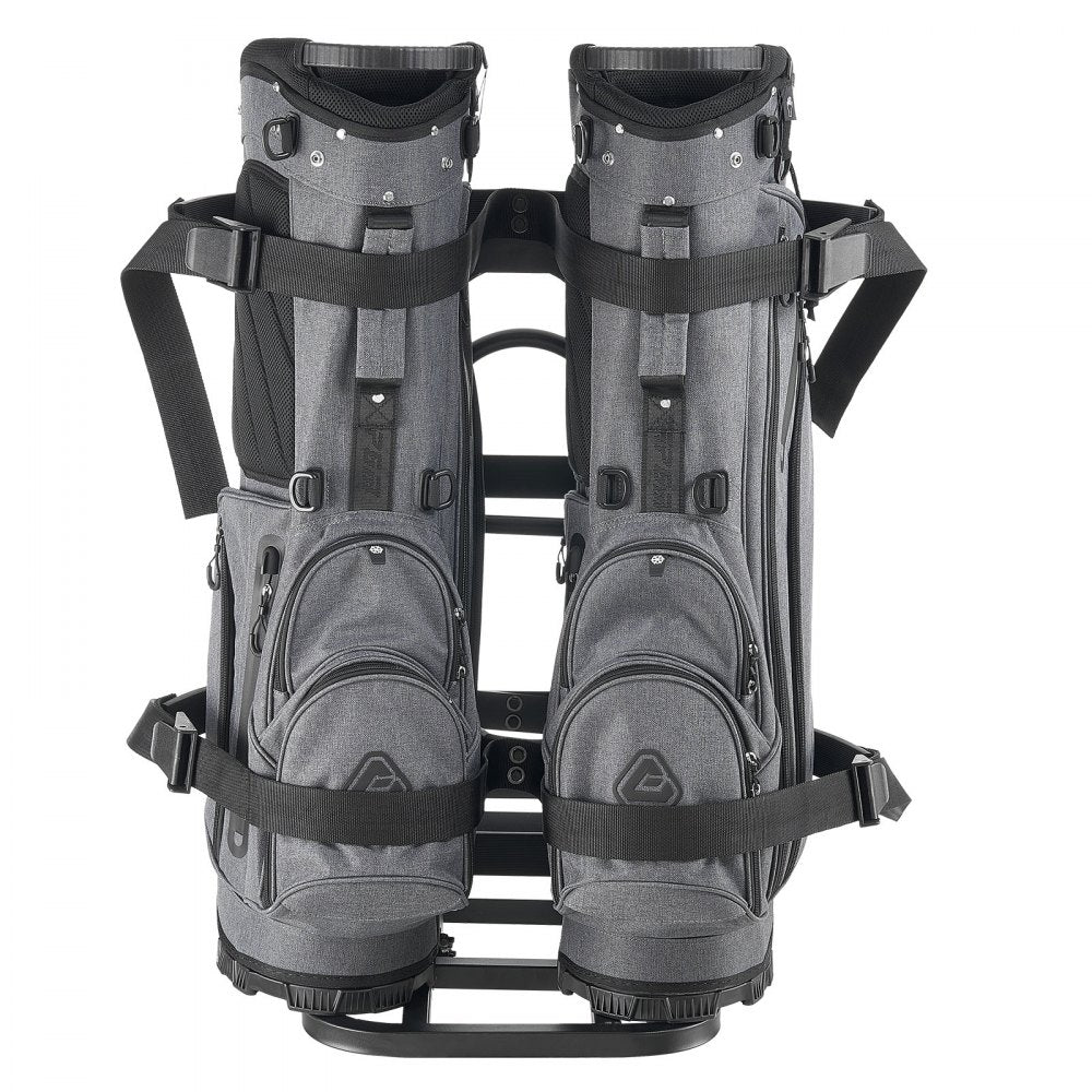 Upgraded Golf Cart Rear Seat Bag Holder 688 x 395 x 755 mm Carbon Steel