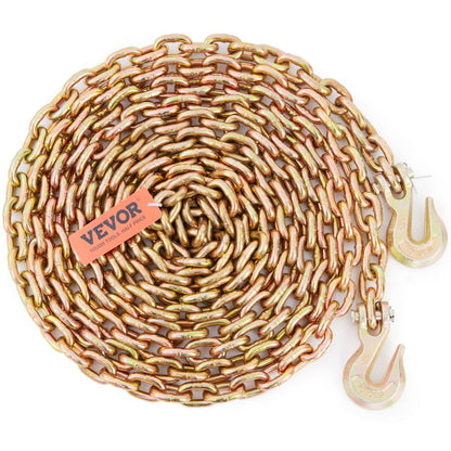 G80 Manganese Steel Transport Chain, 9.2 kg, 20 ft, DOT Certified Galvanized