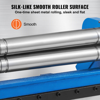 3-in-1 Sheet Metal Shear Brake Roll Machine, 305 mm, 1 mm Capacity, 90° Bend