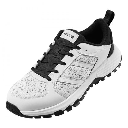 VEVOR Cross Training Shoes W Width Sneakers US Size 9 Wide Toe Box Shoes White