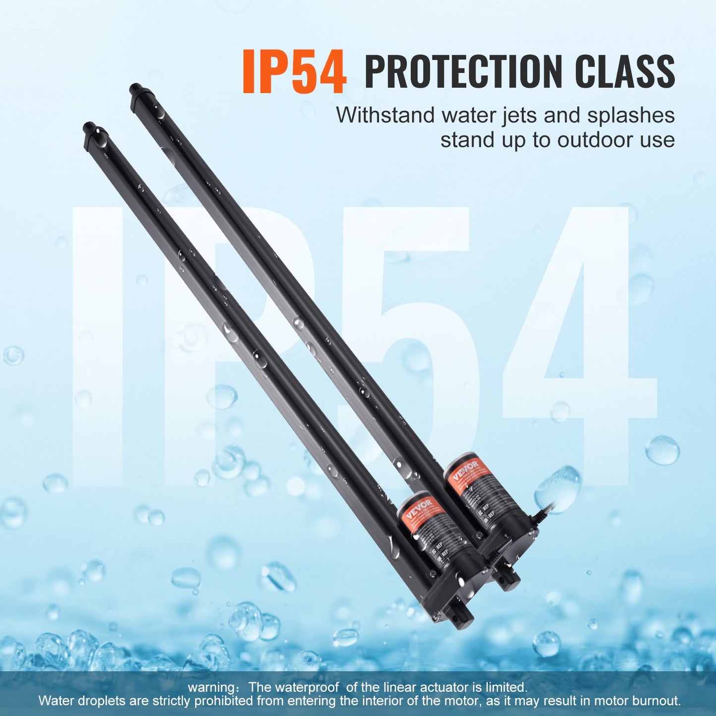 VEVOR 2PCS Linear Actuator Kit, 30 Inch High Speed 0.35"/s Linear Motion Actuator