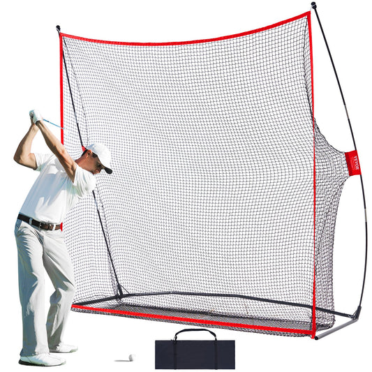 VEVOR 7.8x7ft Golf Practice Hitting Net Indoor Personal Driving Range Training