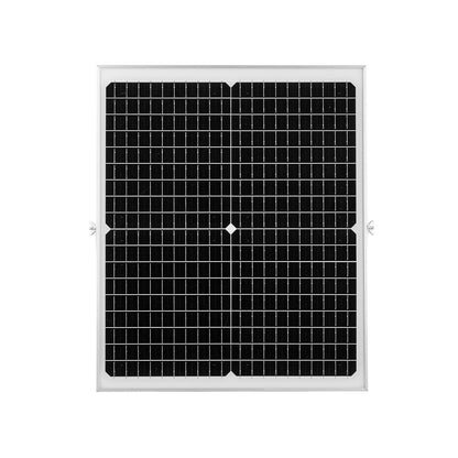 30W 12V Solar Panel Battery Charger, Solar Battery Trickle Charger Maintainer with Intelligent MPPT Controller & Adjustable Mount Bracket, IP67 Waterproof for Car Boat RV Motorcycle Trailer