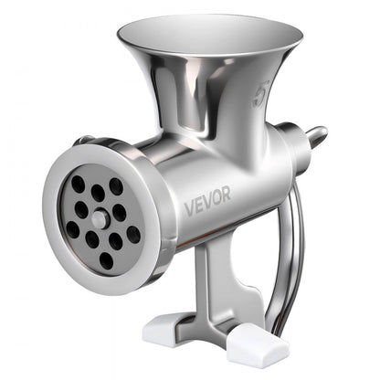 Manual Meat Grinder Mincer Sausage Stuffer Table Clamp 304 Stainless Steel