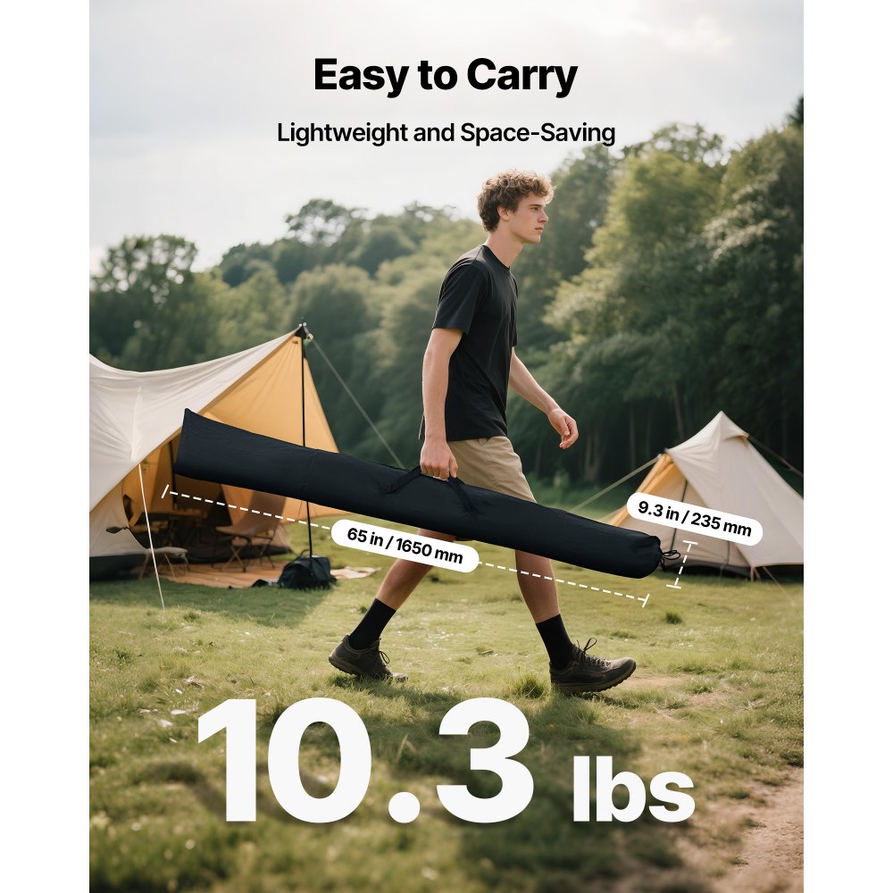 Tripod Projector Screen with Stand 60 Inch 160° Wide Angle 4K HD 16:9