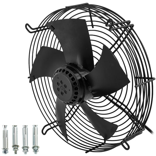 Vevor 300mm Axial Fan YWF4E-300 Ventilation Extractor 1-Phase, 1590r/min