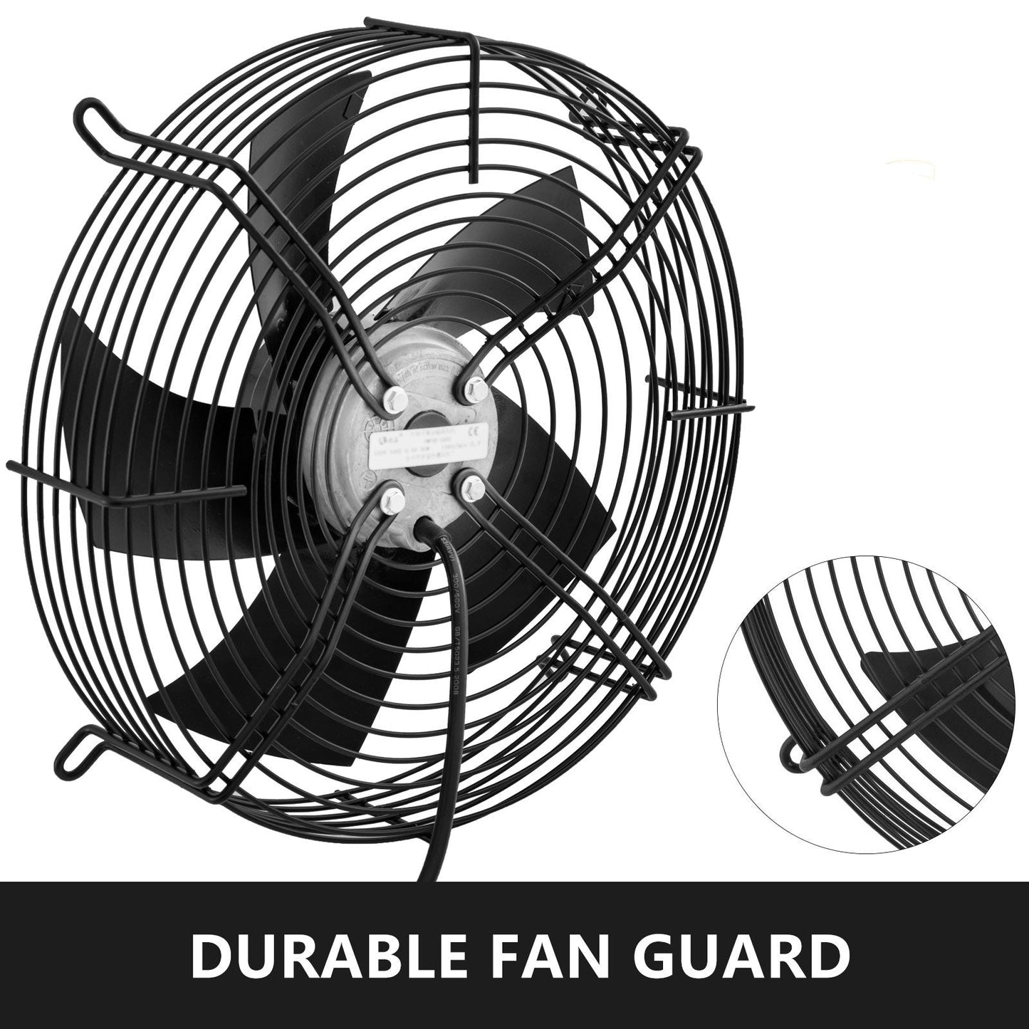 300mm Axial Ventilation Fan, 1-Phase, 1590r/min, High-Speed, Durable Design