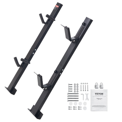 2-Place Weeder Trimmer Rack with Password Lock for Landscape Trucks
