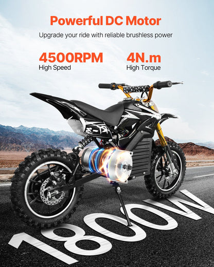 1800W Brushless DC Motor Kit 48V, 4500rpm & Speed Controller for E-Vehicles