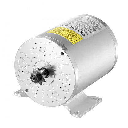 VEVOR 2000W Electric Brushless DC Motor Kit 48V 4300rpm Motor & Speed Controller
