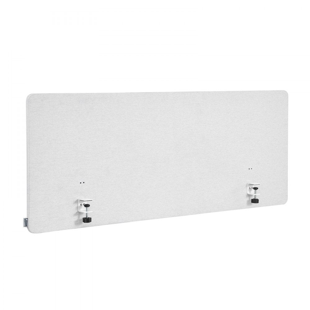 Desk Privacy Panel 1524 x 610 mm Clamp-on Office Cubicle Divider Partition