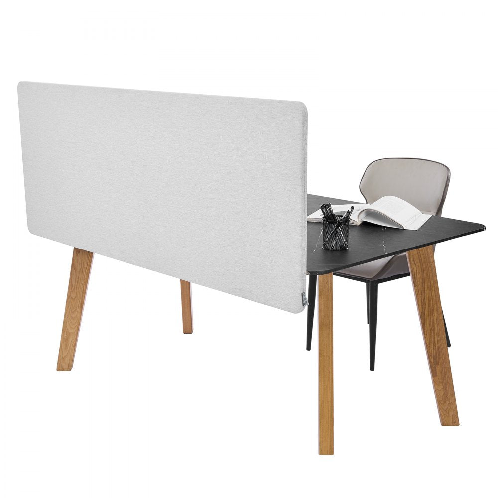Desk Privacy Panel 1524 x 610 mm Clamp-on Office Cubicle Divider Partition