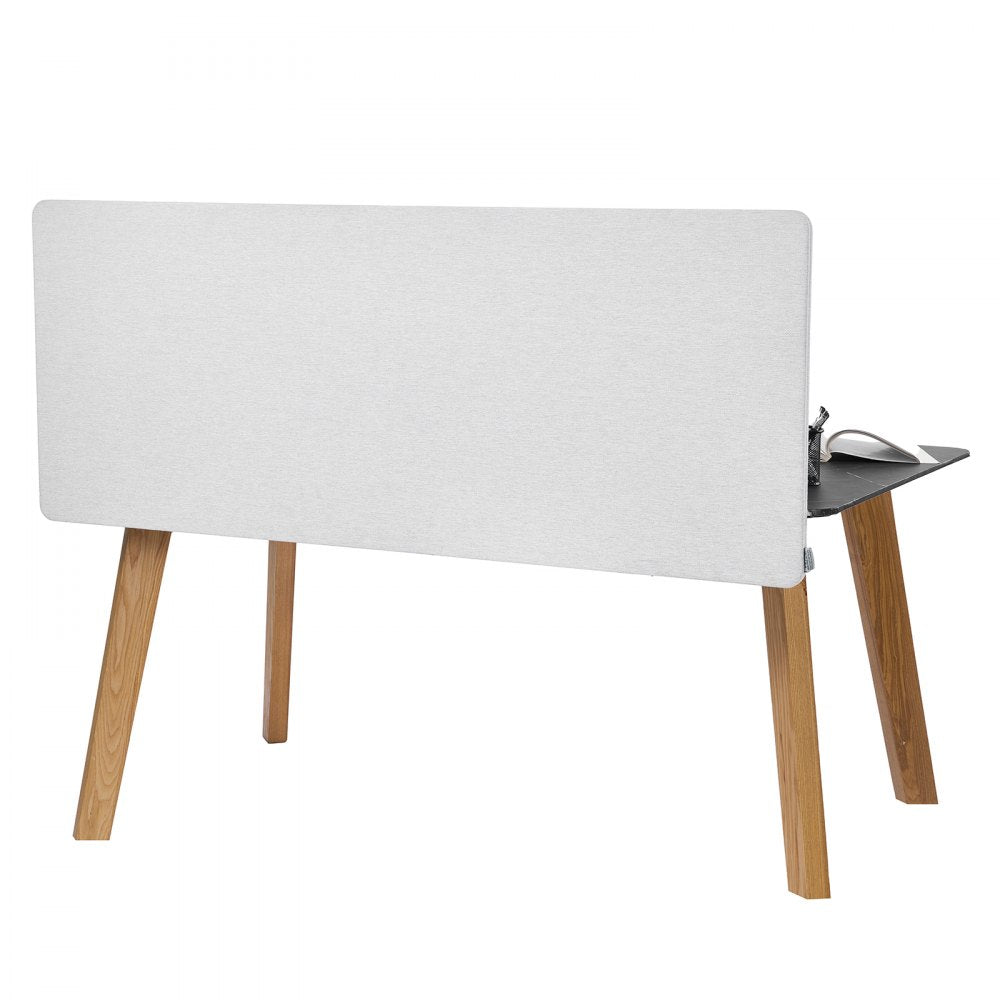 Desk Privacy Panel 1524 x 610 mm Clamp-on Office Cubicle Divider Partition