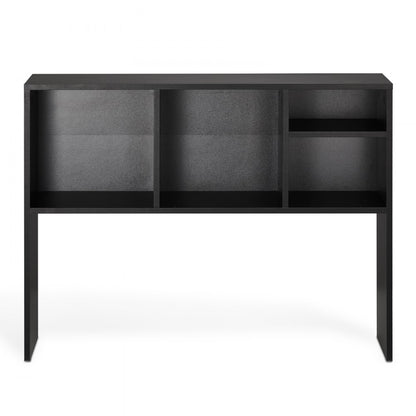 VEVOR Desktop Bookshelf Black Desktop Storage Organizer 1-Tier for Office & Home