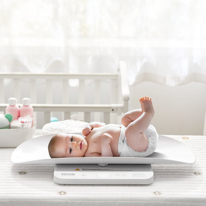 VEVOR Baby Scale Smart Bluetooth Infant Weight Digital Scale with Hold Function