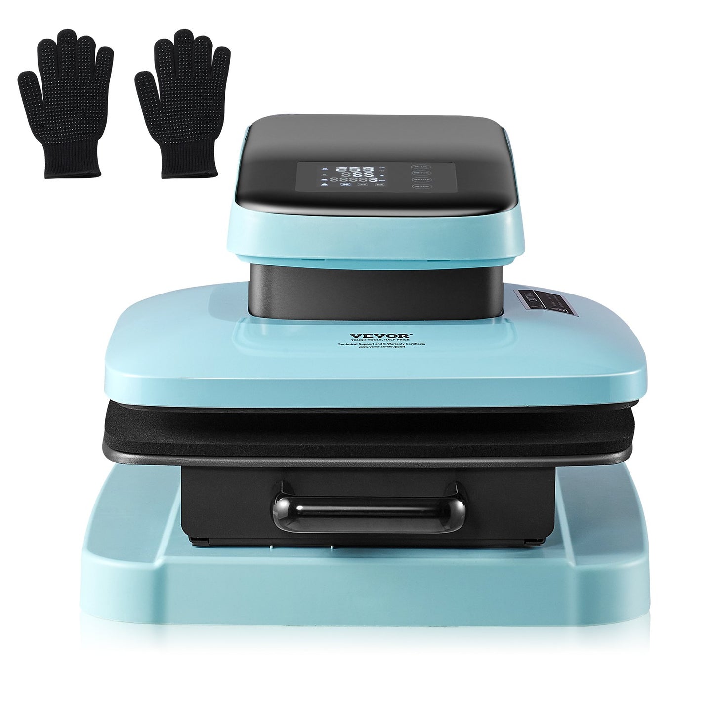 VEVOR Auto Heat Press Machine, 15 x 15 in Smart T Shirt Press Machine with Auto